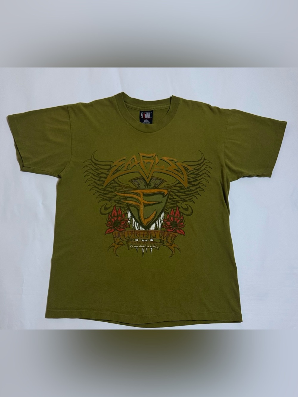 Vintage 1994 Eagles Hell Freezes Over Tour Tee Giant USA L